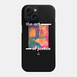 Art of Justice Canvas Phone Case