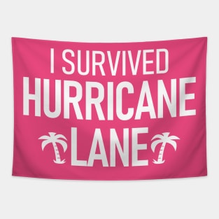 I Survived Hurricane Lane Tapestry