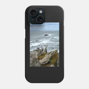 Rocks, Sea And Lundy Island Phone Case