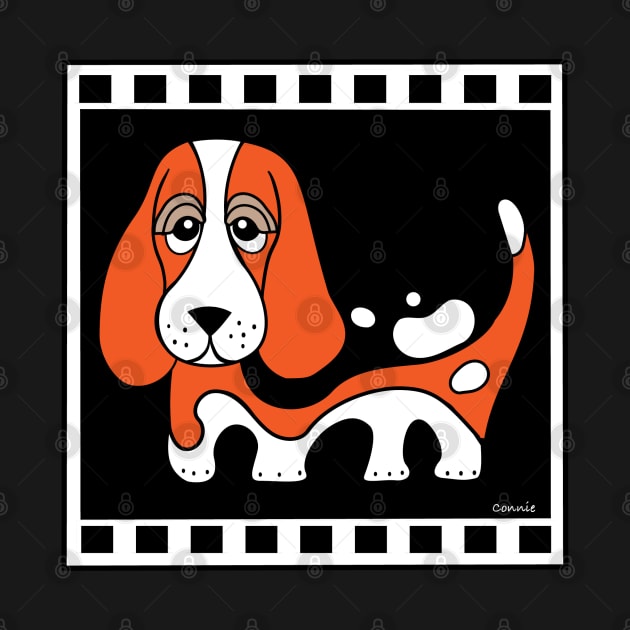 Basset Hound Puppy by Designs by Connie