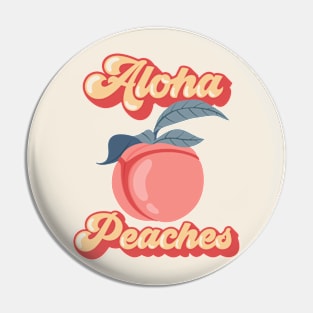 Aloha Peaches Pin