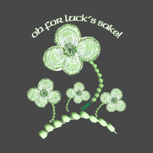 Oh for luck's sake! Pickleball clover. by Pickleball ARTwear T-Shirt