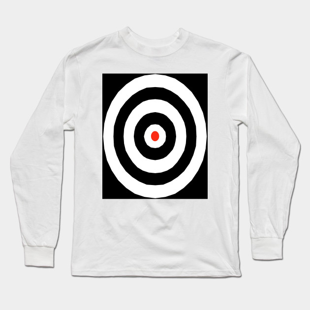 Red Circle Circlescircle Patternscircle Black White Long