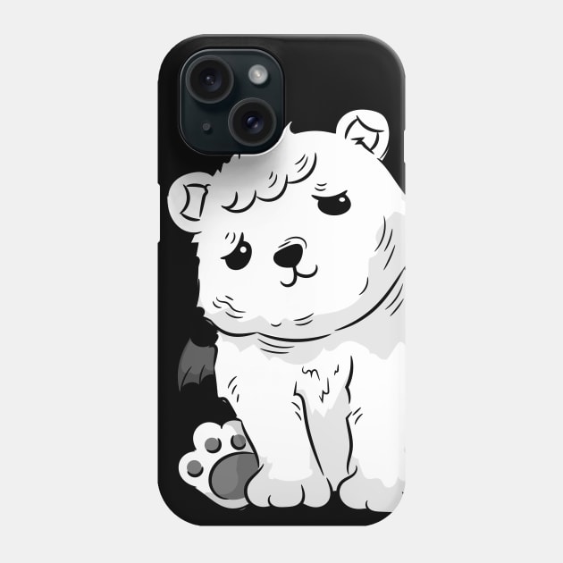 The Polar Bear Halloween Phone Case by Giraroad