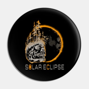 Darkside Solar Eclipse 2024 Pin