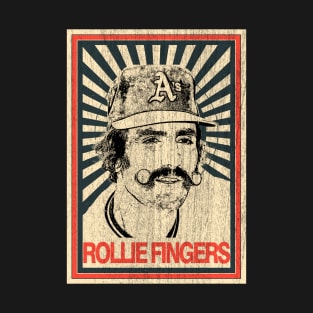 Vintage Poster Rollie Fingers T-Shirt