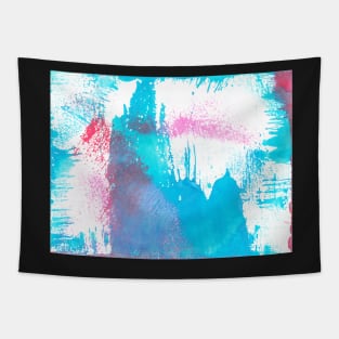 Cyan Magenta :: Patterns and Textures Tapestry