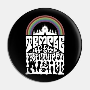 Temple of the Fractured Light Logo Pin