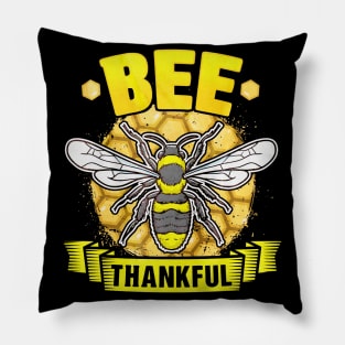 Bee Thankful Pillow