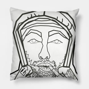 Mac Line Work Pillow