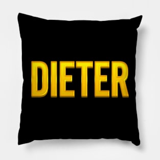 Dieter Name Pillow