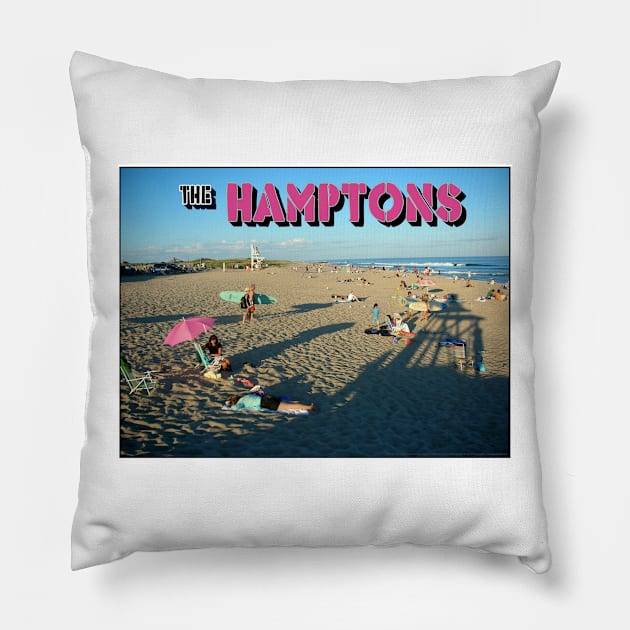 Beach Scene Pillow by Degroom