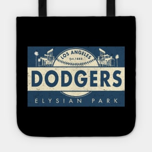 Throwback Dodgers by Buck Tee Tote