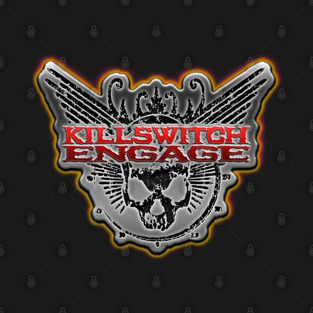 Killswitch Engage Skull Wing by 730