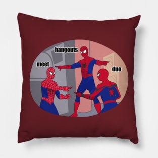 meet duo hangouts Pillow