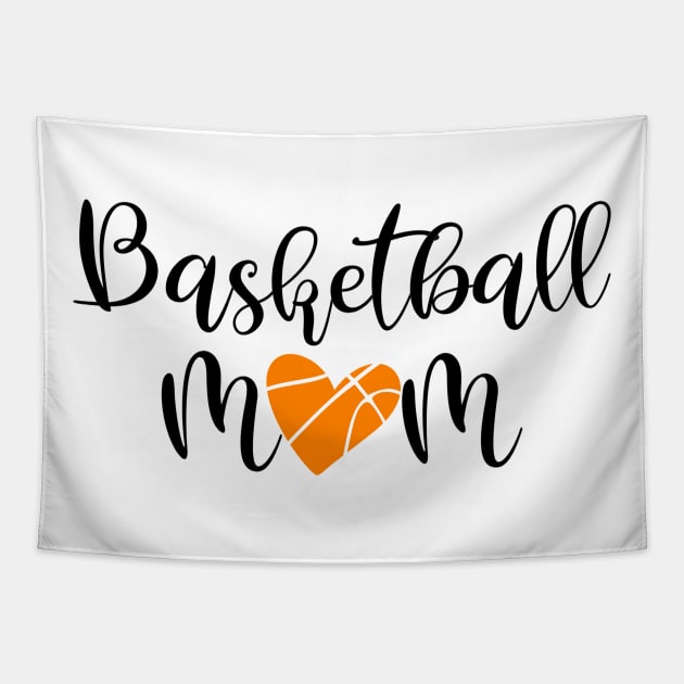 Basketball Mom Tapestry by KINNFUL