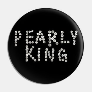 Pearly King Cockney Londoner Design Pin