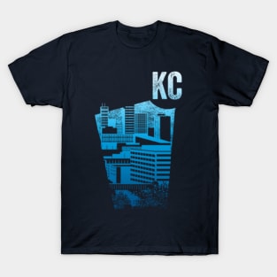 Kansas City Royals Sporting Chiefs skyline city logo sport shirt