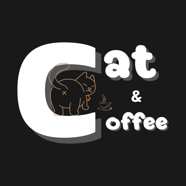 cat and coffee by Amart