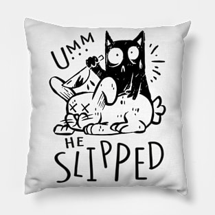 Shadowy Slip Quip Pillow