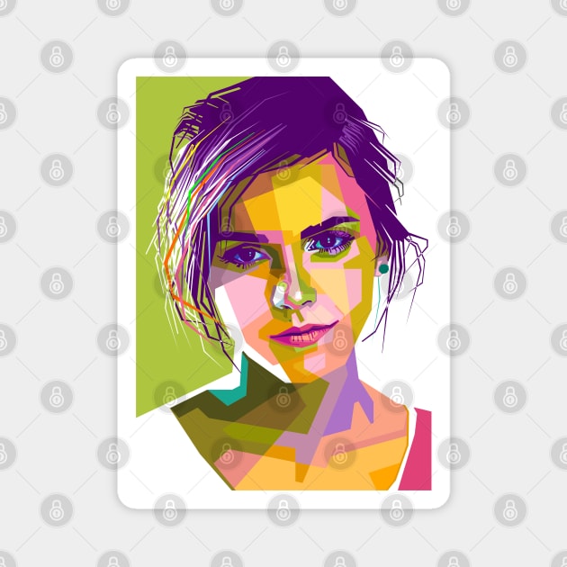 Emma Watson Magnet by lots of artWork