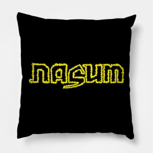 Nasum Logo | Grindcore Pillow