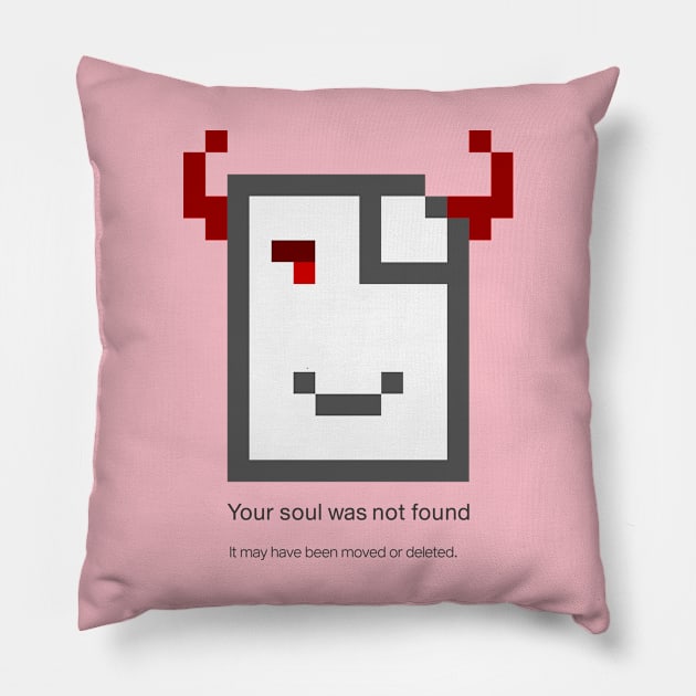 Soul Not Found - demon Pillow by HtCRU