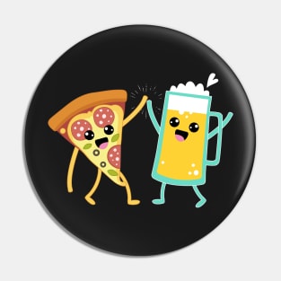 Pizza And Beer Pin