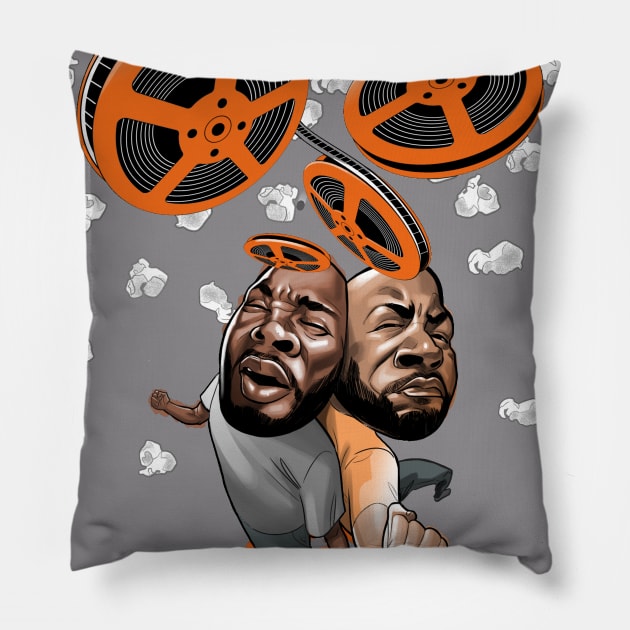 Spoil it in yo' face! Pillow by Medium Popcorn