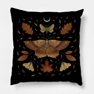 Autumn Moth Pillow