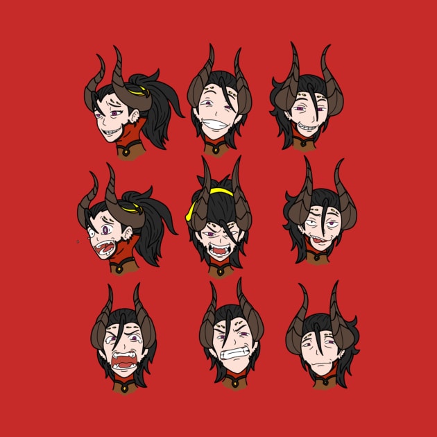 Devil Mercy Expressions by Lyondor