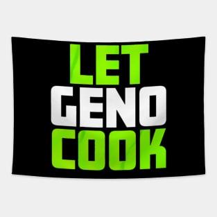 Let Geno Cook Tapestry