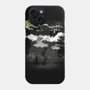 There is a doctor between clouds Phone Case