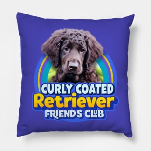 Curly Coated Retriever Pillow
