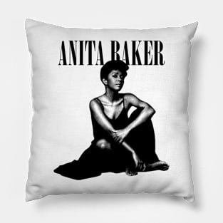 Anita Baker Vintage Pillow