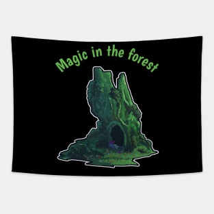 Magic in the forest Tapestry