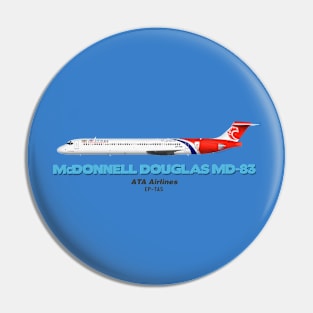 McDonnell Douglas MD-83 - ATA Airlines Pin