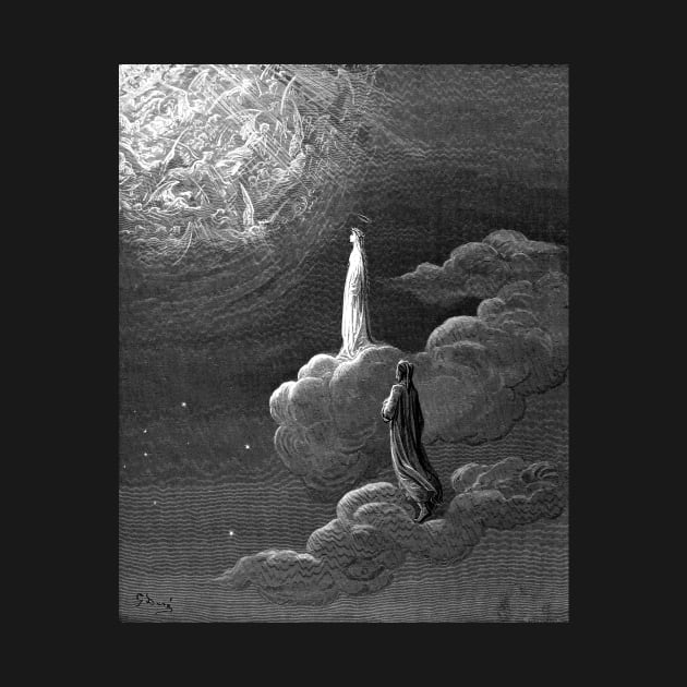 High Resolution Gustave Doré Paradiso Illustration The Fifth Heaven Mars by tiokvadrat