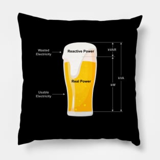 Beer Electricity Pillow