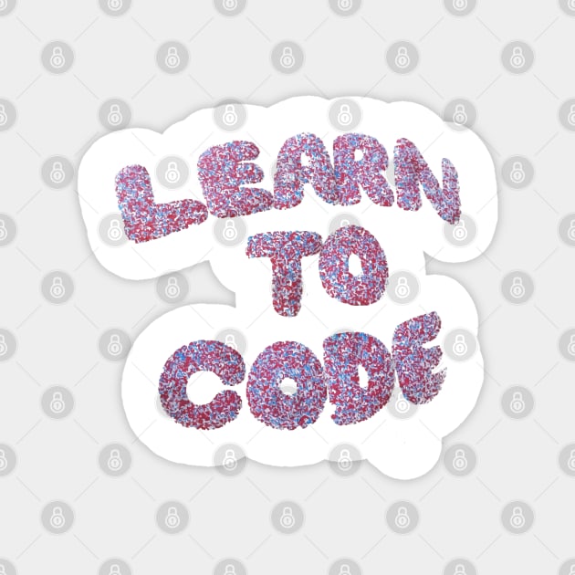 Learn To Code Magnet by stilldan97