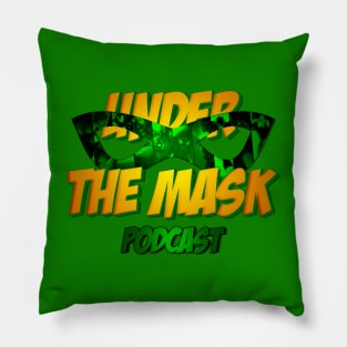 The Under the Mask Podcast Pillow