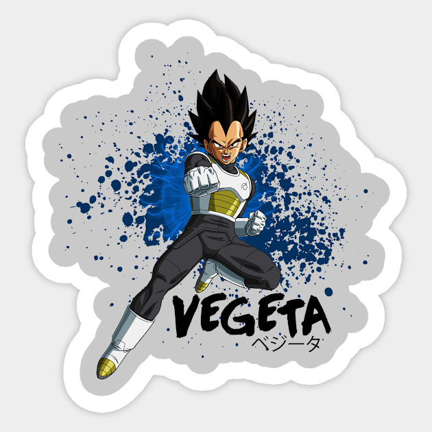 Vegeta - Vegeta - Sticker | TeePublic