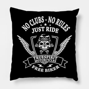 "No Clubs No Rules" Pillow