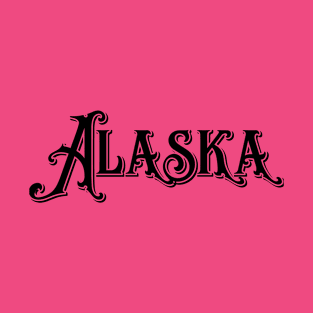 Alaska Vintage Type State T-Shirt