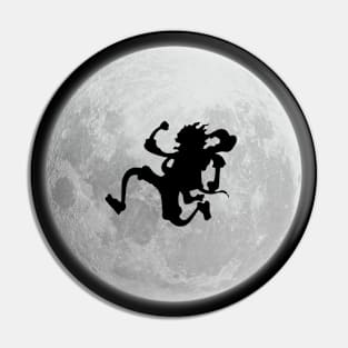 Nika on the Moon Pin