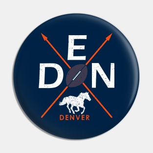 Denver Pro Football  - Colorado is Home Pin