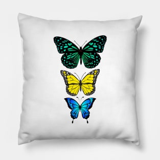 Butterflies - forest nature Pillow