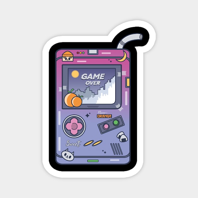 Game Over drinks Magnet by JUN09