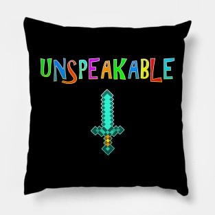 Unspeakable  for Kids Teens Gamer  Unspeakable Pillow