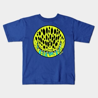 Smiley Frog Kidcore Kids T-Shirt for Sale by arkeadesain